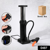 Portable Mini Foot Pump for Bicycle, Bike, and Car